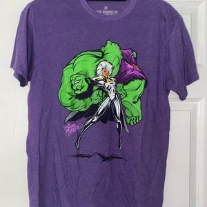 SuperFresh Storm carrying Hulk tshirt